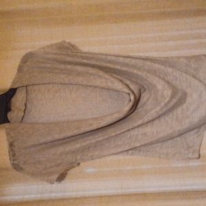 Cowl neck top.  Would be cute over a bodysuit